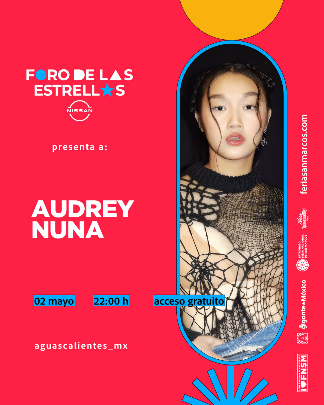 Audrey Nuna foro de las estrellas 2026