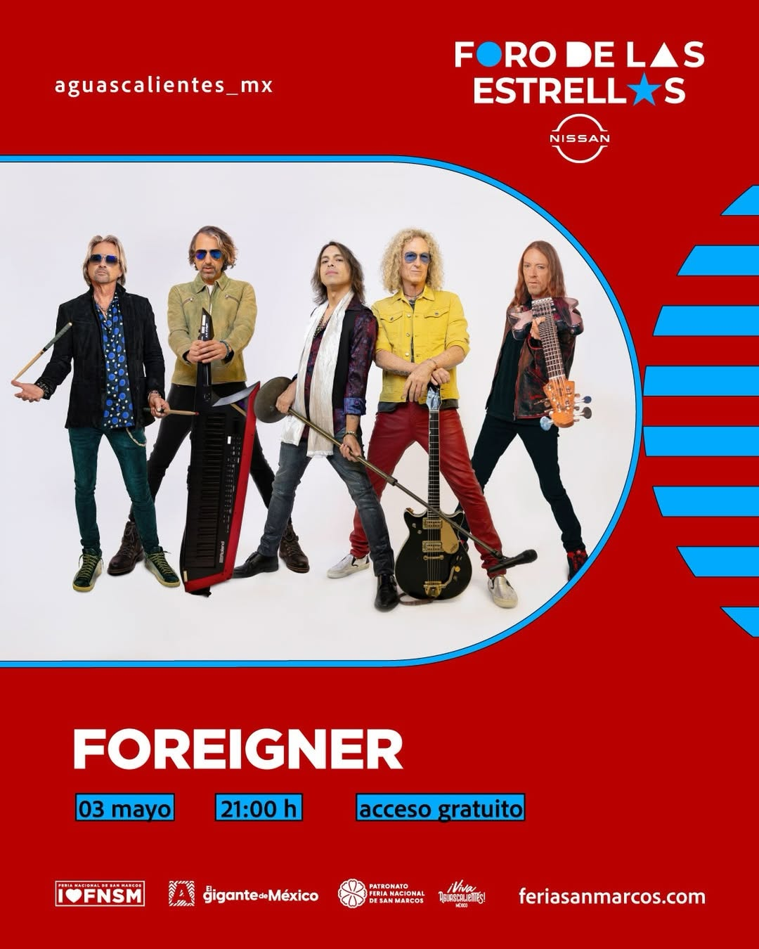 Foreigner foro de las estrellas 2026