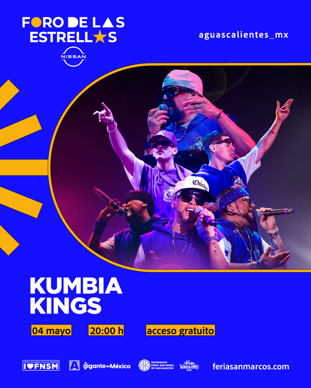 Kumbia Kings foro de las estrellas 2026