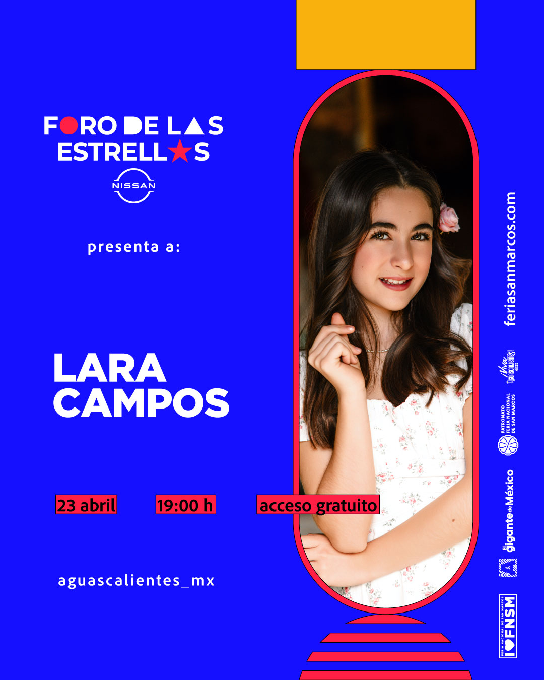 Lara Campos foro de las estrellas 2026