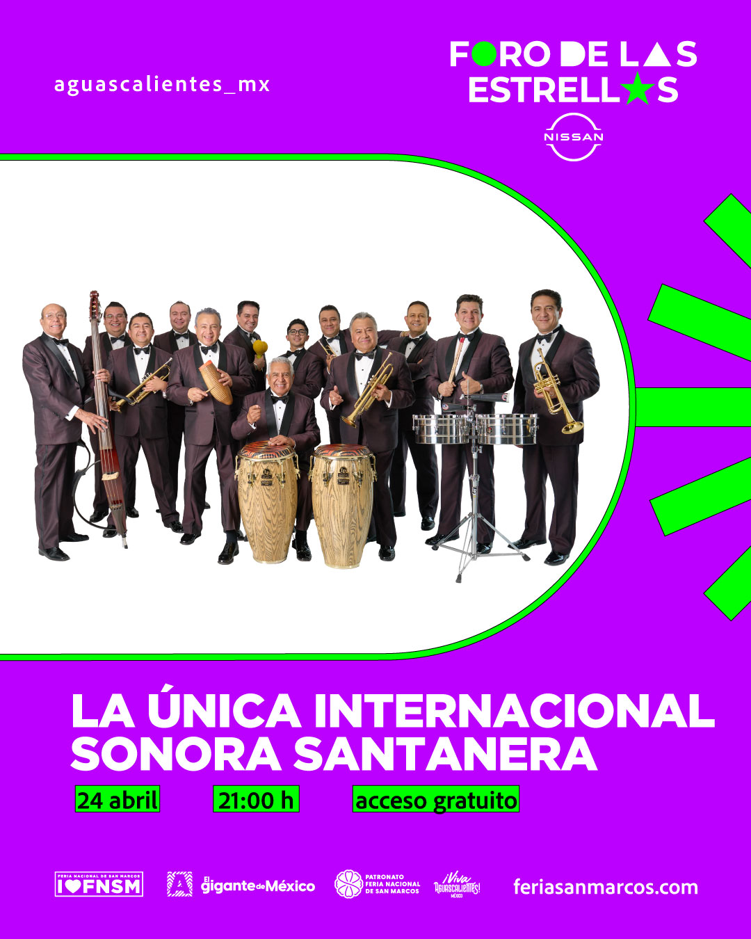 Sonora Santanera foro de las estrellas 2026